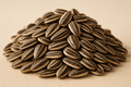 pile of striped sunflower seed