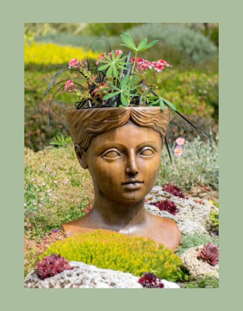 Planter Bust - Mother Nature