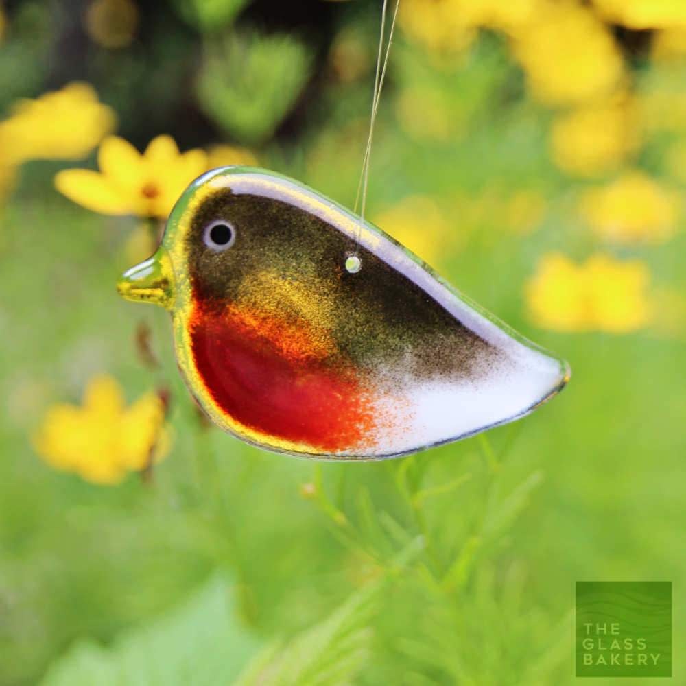 Hanging Glass Bird, Adult 3.5"