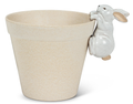 Climbing Bunny Pot Hanger-3.5"L