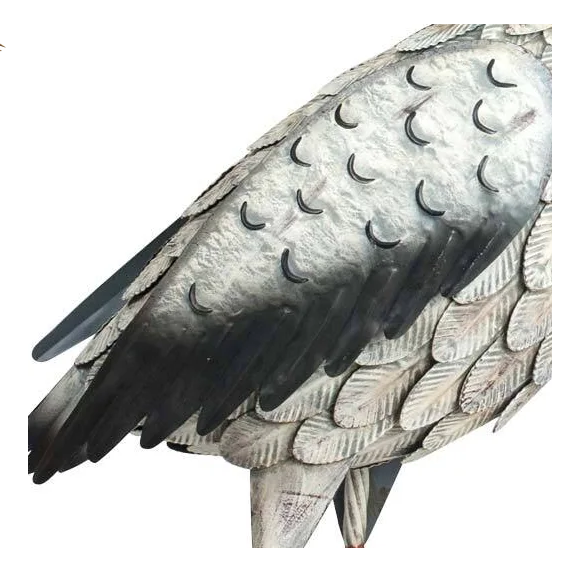 22" H Metal Pelican