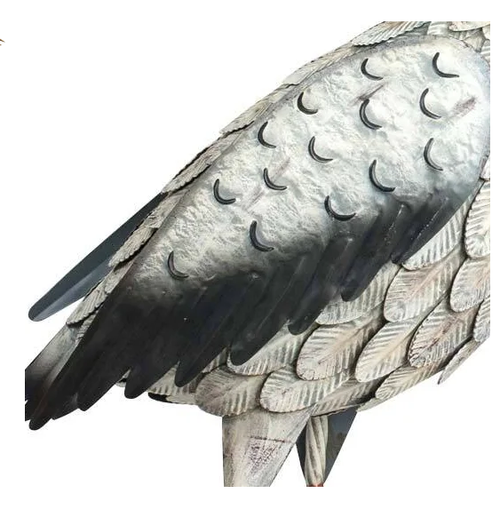 22" H Metal Pelican