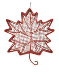 Red Maple Leaf Black-Oil Sunflfower/Peanut Feeder, Mesh