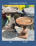 Hummingbird Birdbath Small