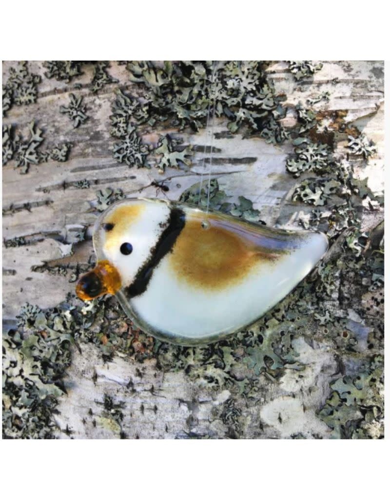 Hanging Glass Chicks 1 , 2.5"
