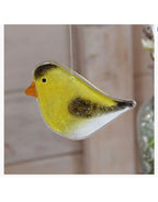 Hanging Glass Chicks 1 , 2.5"