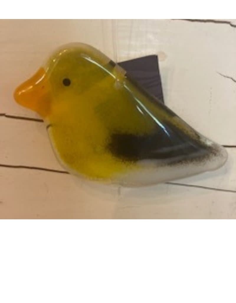 Hanging Glass Chicks 1 , 2.5"