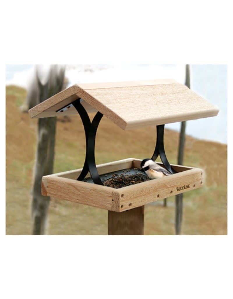 Cedar Fly Thru Feeder
