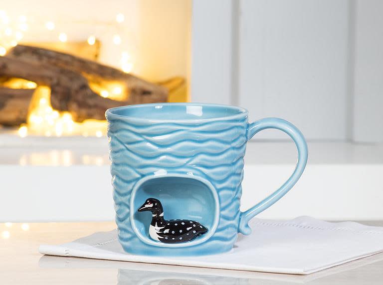 Wavy Loon Mug 14oz