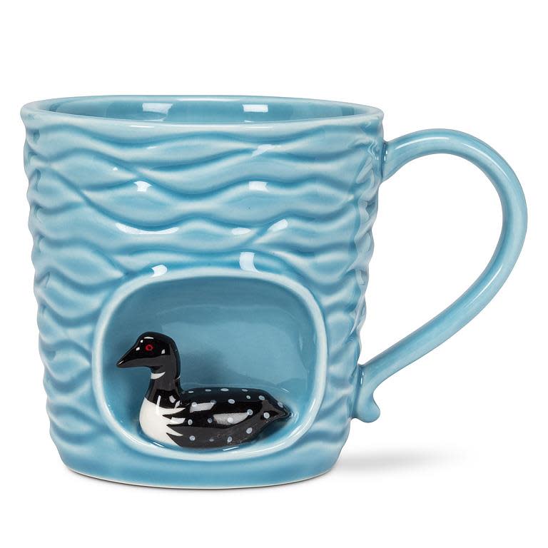 Wavy Loon Mug 14oz
