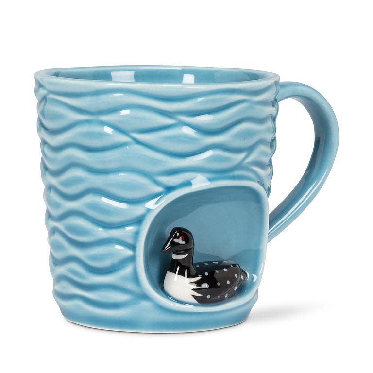 Wavy Loon Mug 14oz