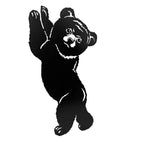 Black Bear Metal Wall Art